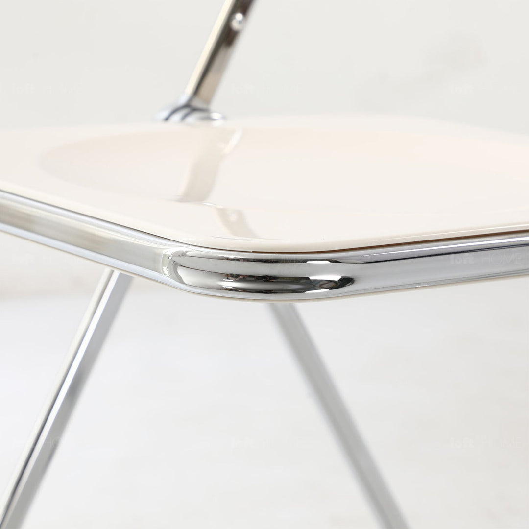 Scandinavian plastic foldable office chair fikas detail 1.