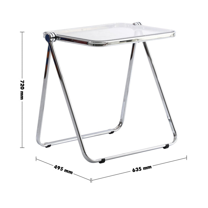 Scandinavian plastic foldable study table fikas size charts.