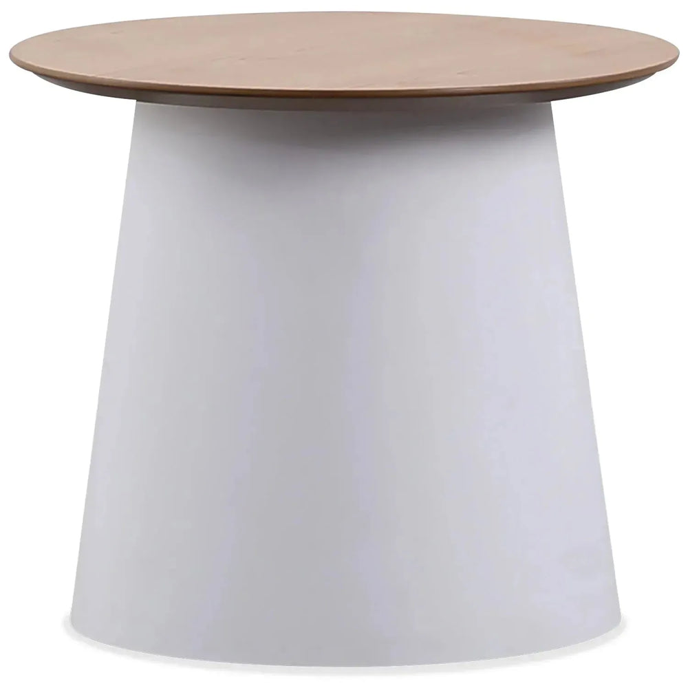 Contemporary plastic side table noah situational feels.