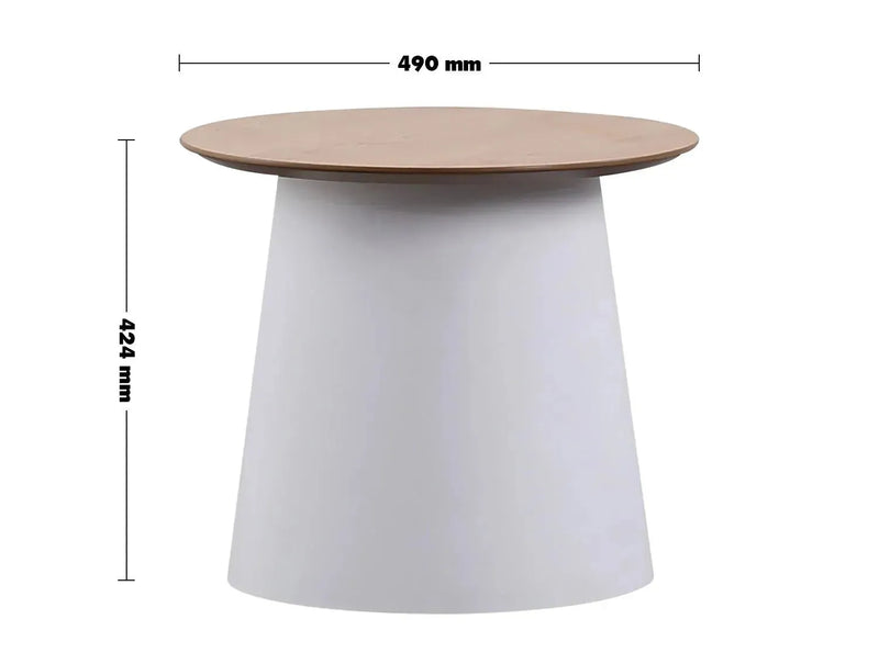 Bauhaus plastic side table noah size charts.