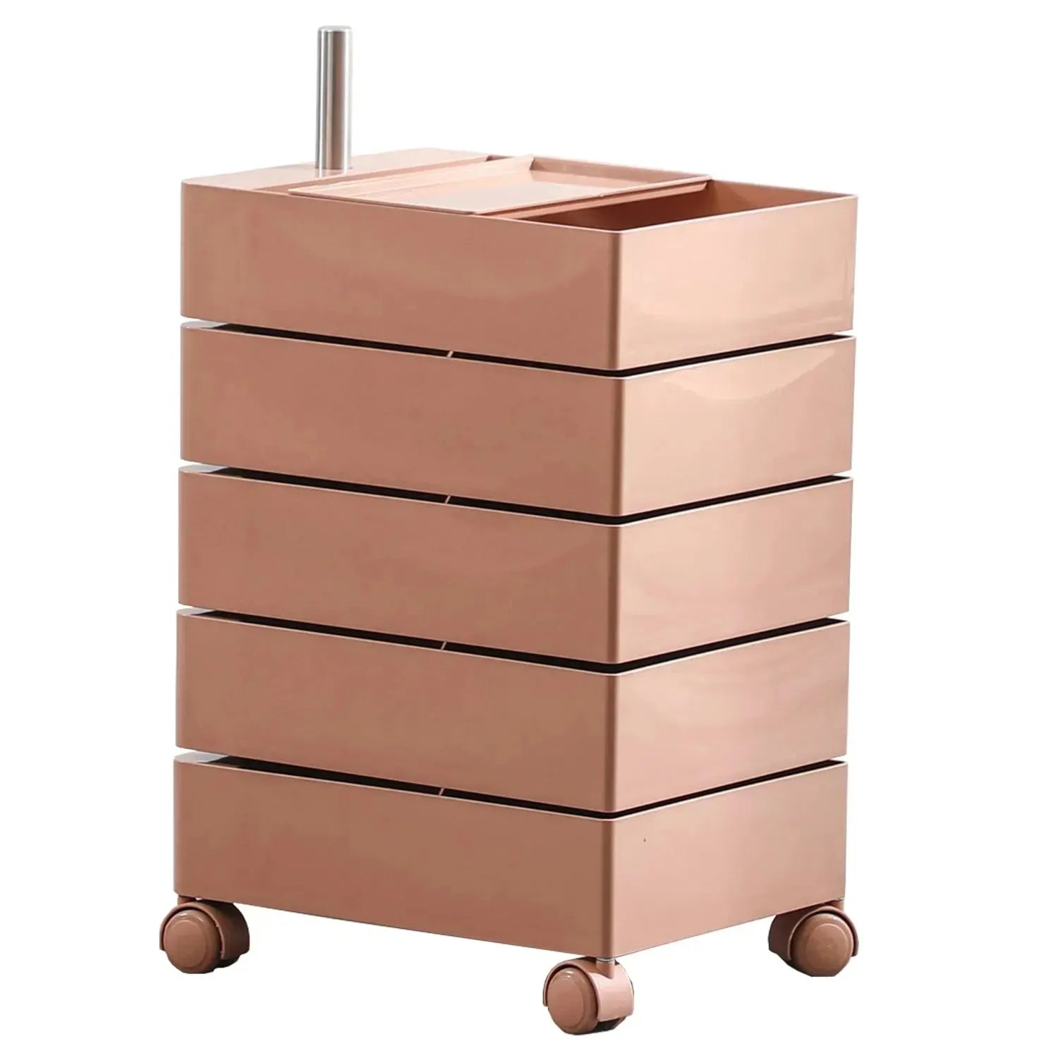 Side Desk Rolly Bauhaus Plastic Wheeled Trolley Side Table ROLLY – LOFT HOME
