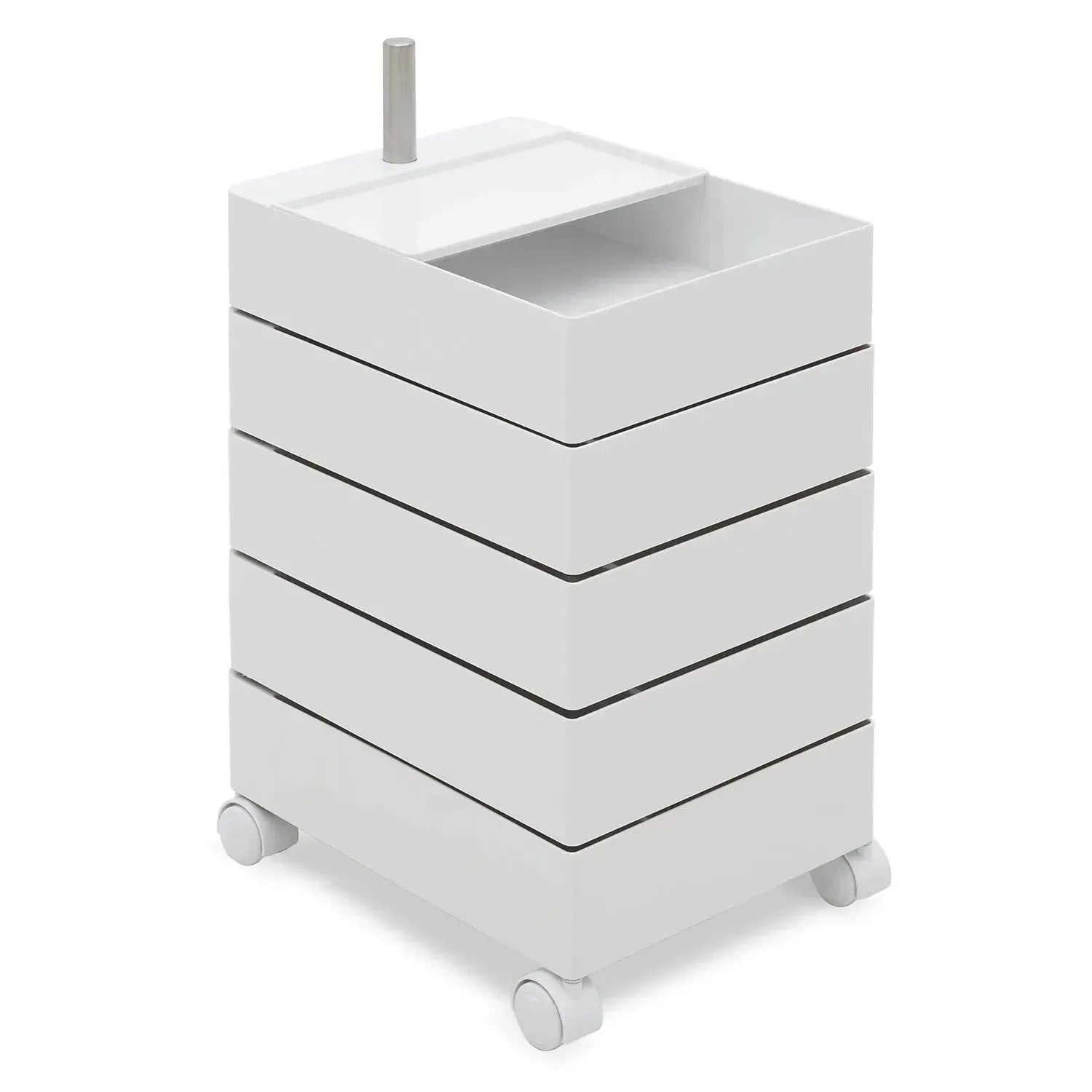 Side Desk Rolly Bauhaus Plastic Wheeled Trolley Side Table ROLLY – LOFT HOME