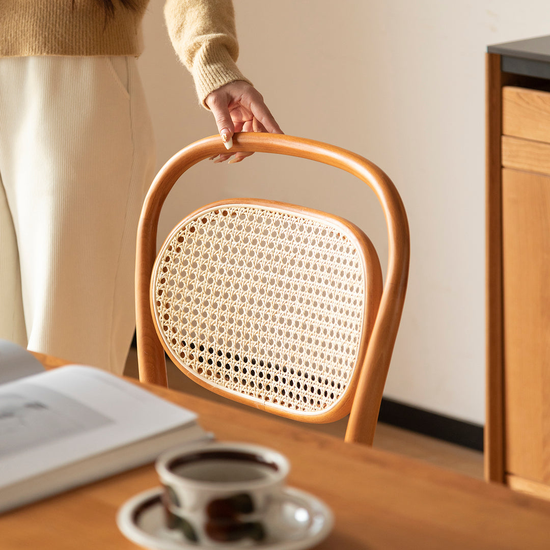 Scandinavian rattan dining chair german color swatches.
