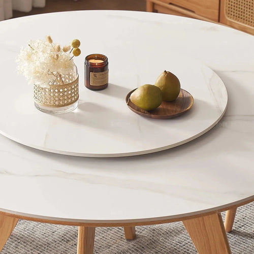 Scandinavian Sintered Stone Round Dining Table BELLY Good to Know Preview-1