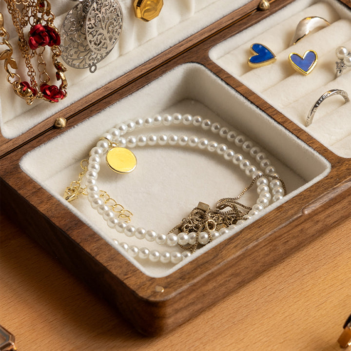 Scandinavian Solid Wood Jewelry Box KEEPSA