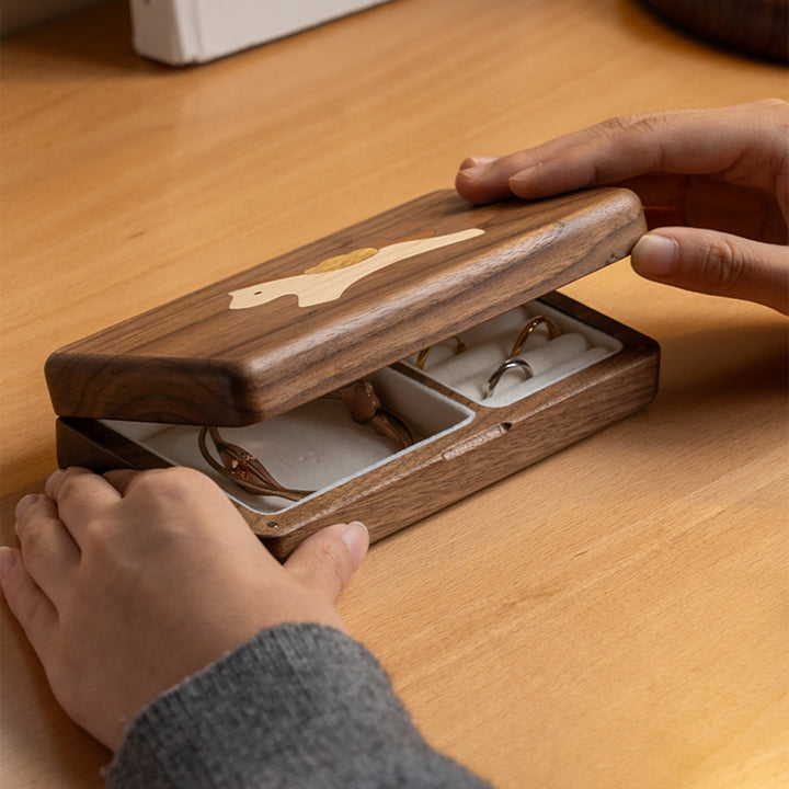 Scandinavian Solid Wood Jewelry Box KEEPSA