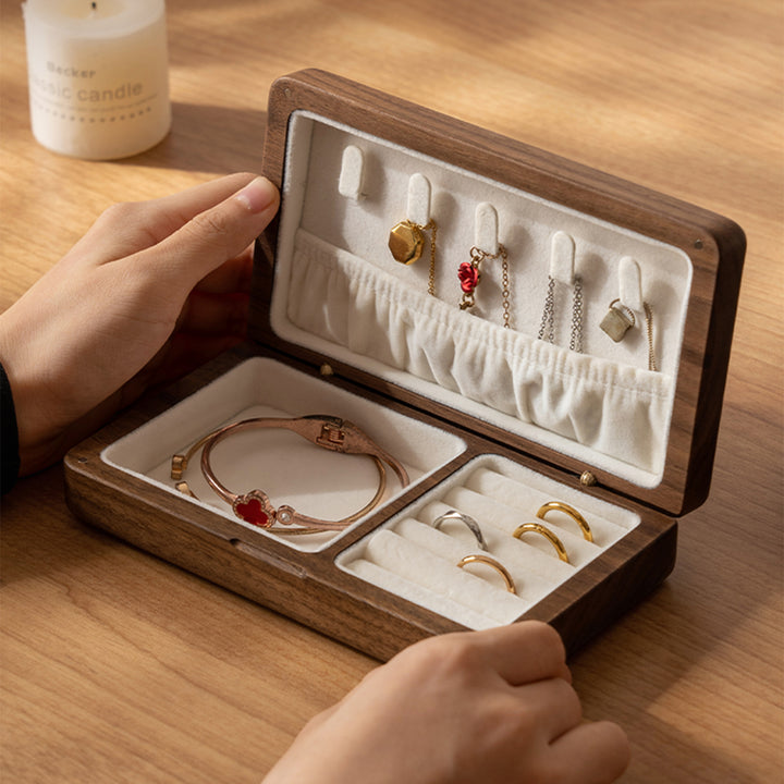 Scandinavian Solid Wood Jewelry Box KEEPSA