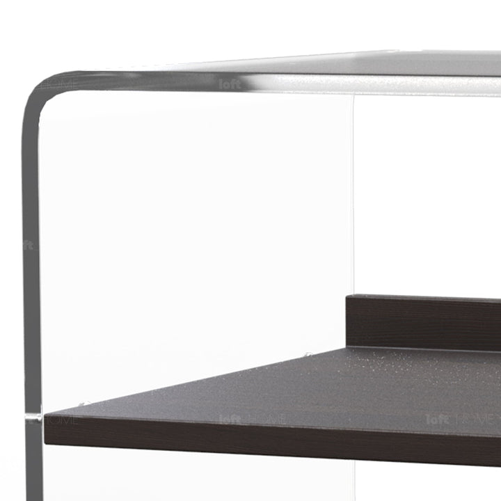 Scandinavian Transparent Acrylic Side Table ZENITH