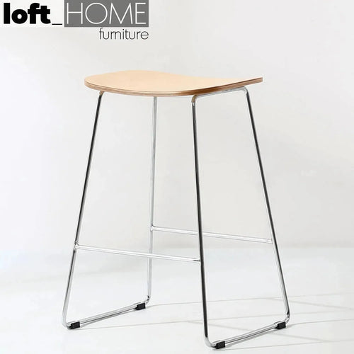 Minimalist Wood Bar Chair WINNIE Good to Know Preview-1