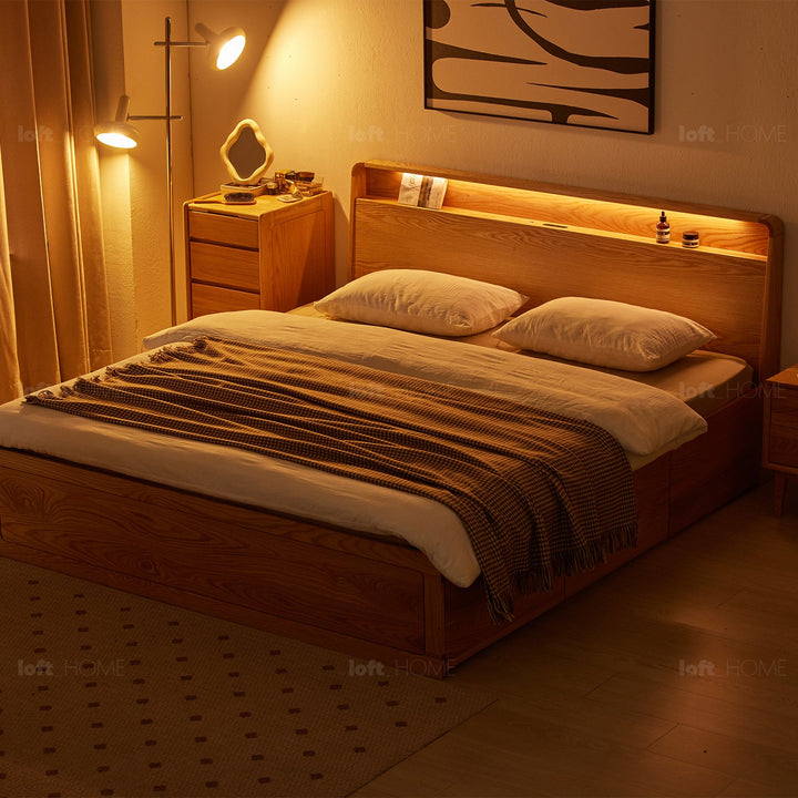 Scandinavian wood bed classicdream detail 5.