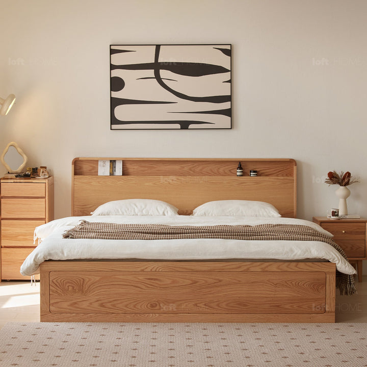 Scandinavian wood bed classicdream detail 2.