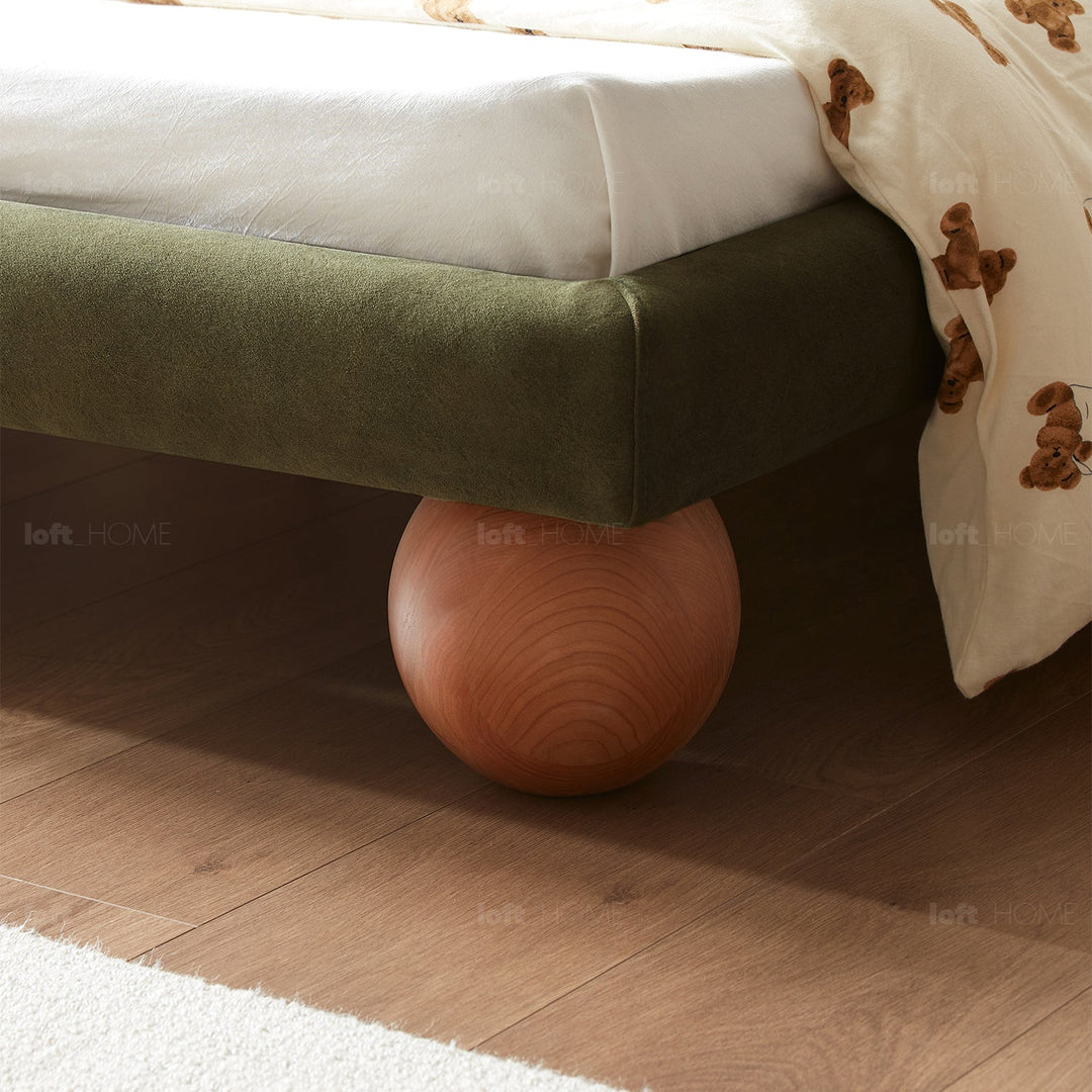 Scandinavian wood bed sunnydawn detail 8.