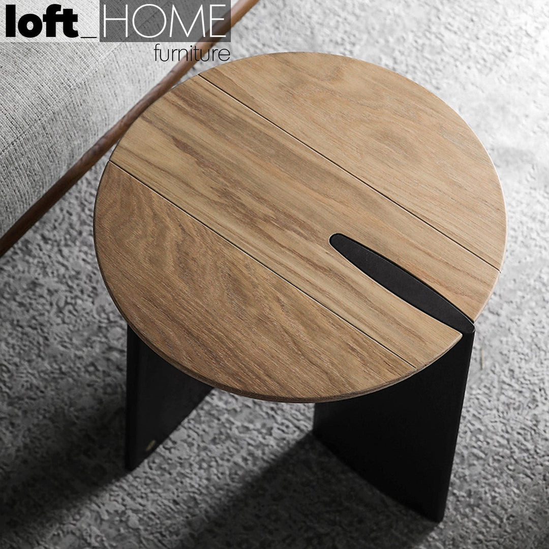 Scandinavian wood coffee table shona material variants.
