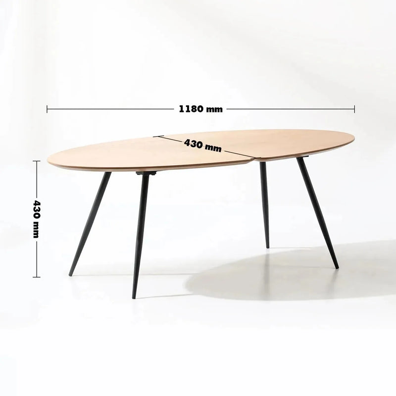 Bauhaus wood coffee table valboard oval size charts.