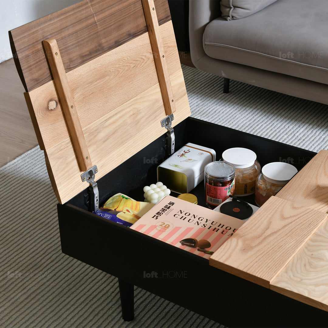 Scandinavian wood coffee table variation conceptual design.