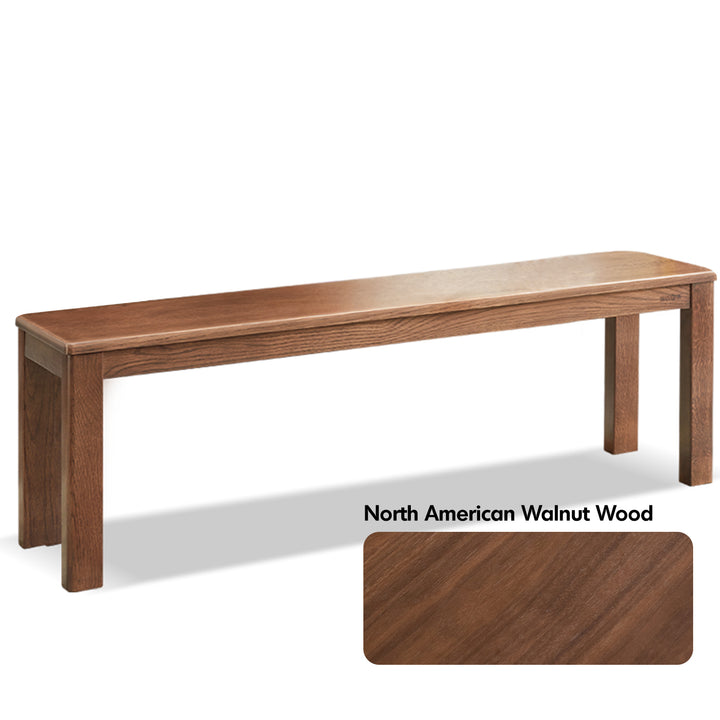 Scandinavian wood dining bench axel situational feels.