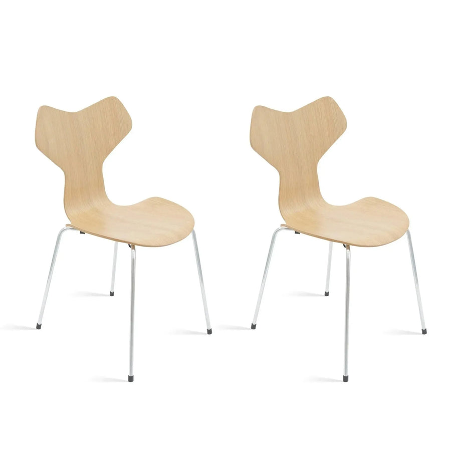 Scandinavian wood dining chair 2pcs set myst detail 3.