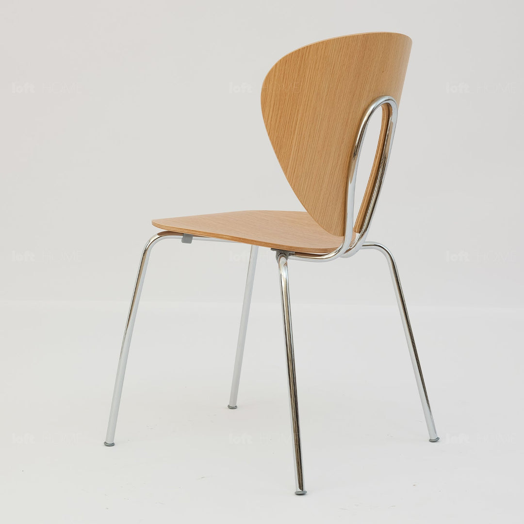Scandinavian Wood Dining Chair 2pcs Set ORBIT