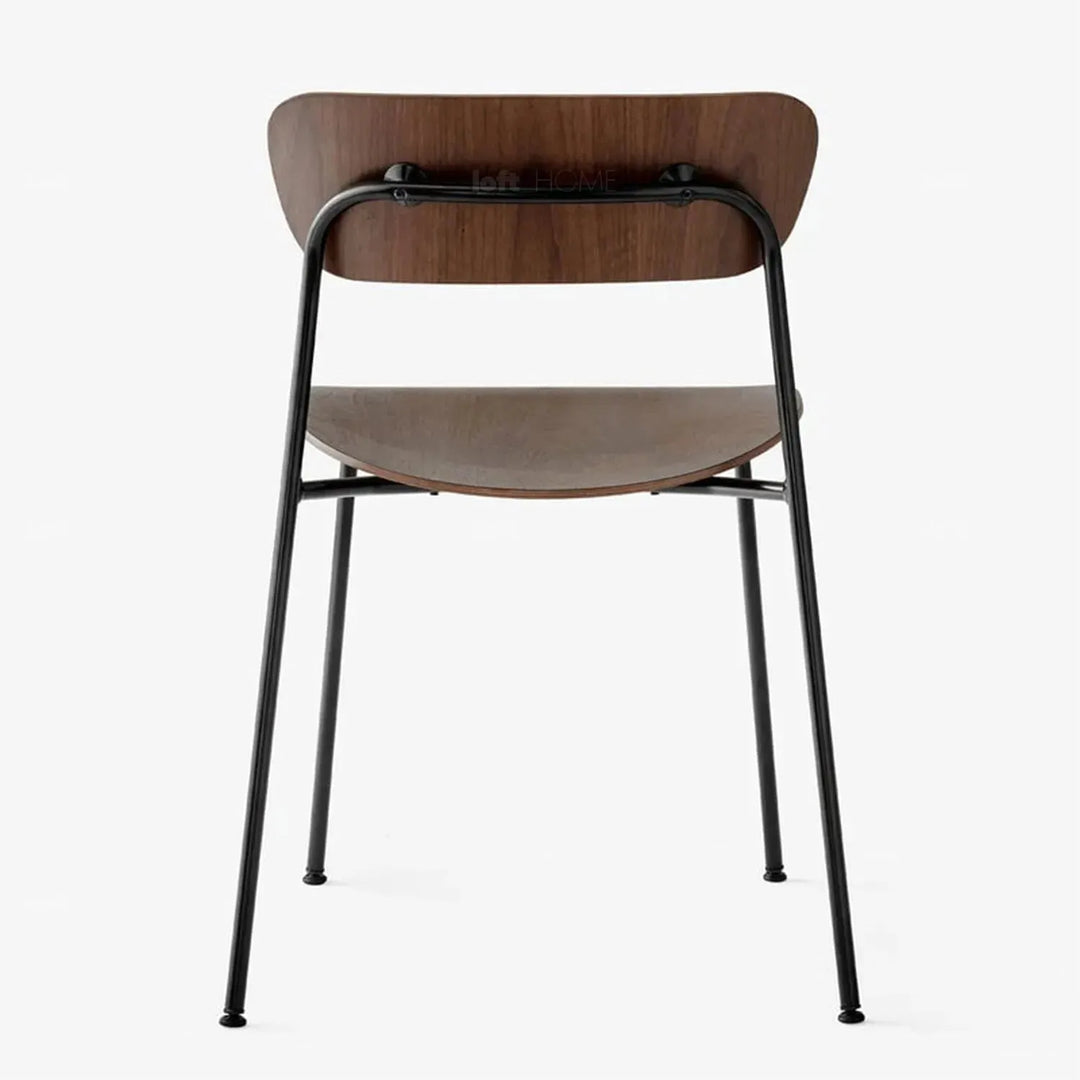 Industrial wood dining chair pavilion av1 detail 7.
