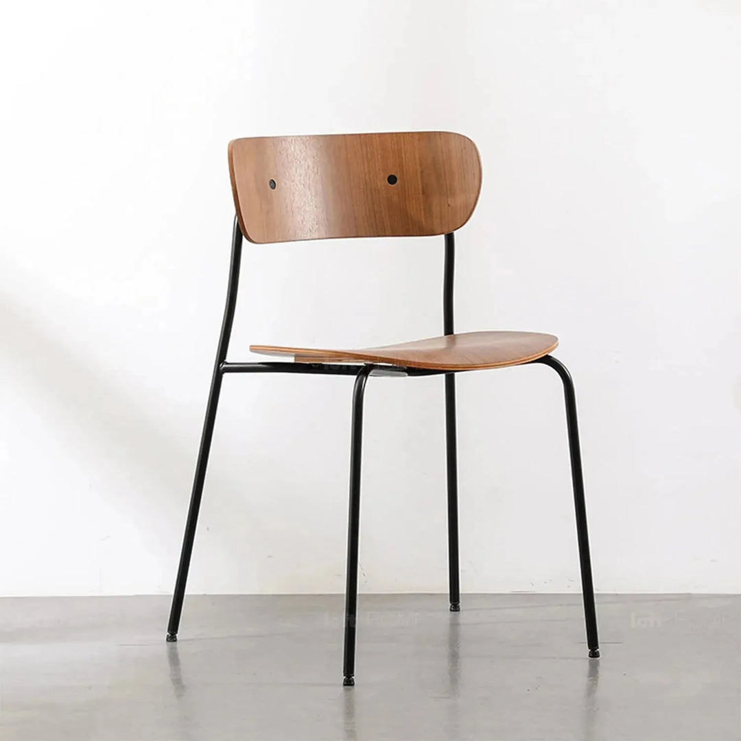 Industrial wood dining chair pavilion av1 detail 3.