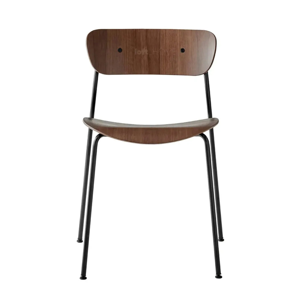 Industrial wood dining chair pavilion av1 detail 5.