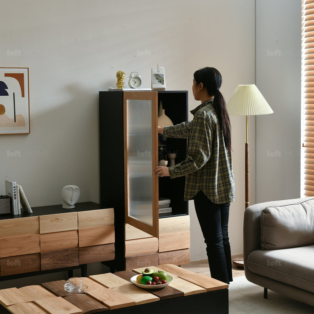 Scandinavian Wood Display Shelf VARIATION