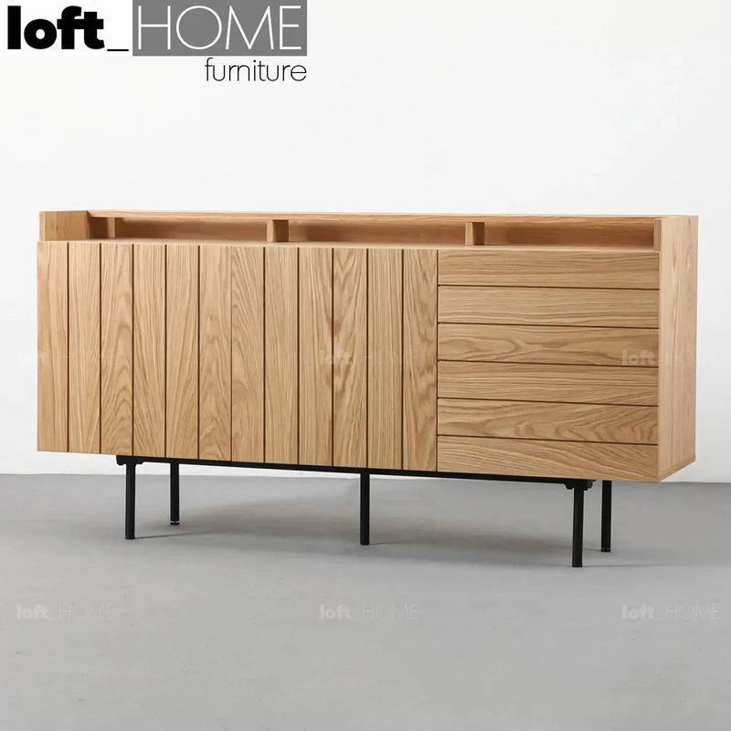 Modern wood drawer cabinet lumi l environmental situation.