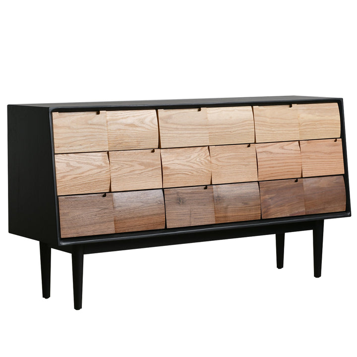 Scandinavian Wood Drawer Cabinet WABI SABI