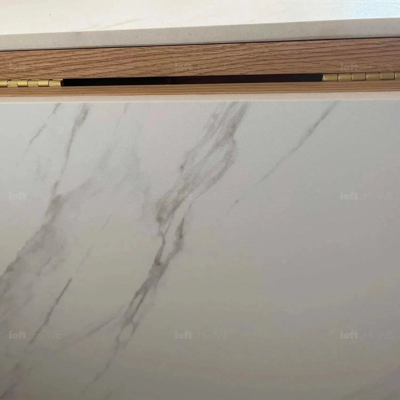 Scandinavian wood foldable extendable dining table hemu detail 9.