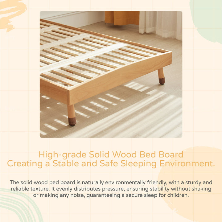Scandinavian wood kids bed cozynut situational feels.