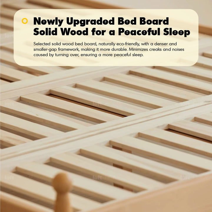 Scandinavian wood kids bed mallow situational feels.