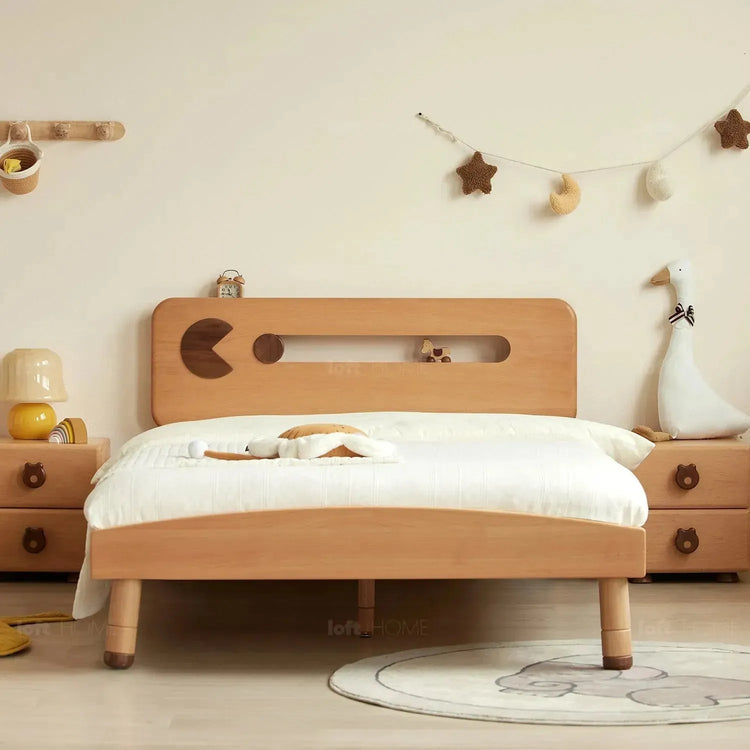 Scandinavian Wood Kids Bed PACMAN Good to Know Preview-1