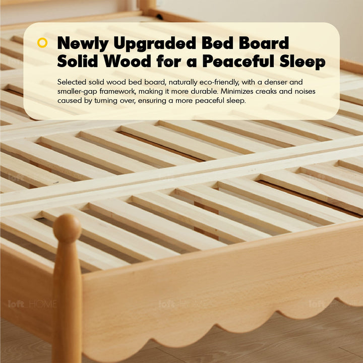 Scandinavian wood kids bed winsor conceptual design.