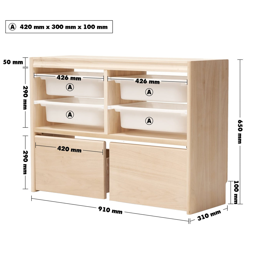 Scandinavian wood kids cabinet twinkle size charts.