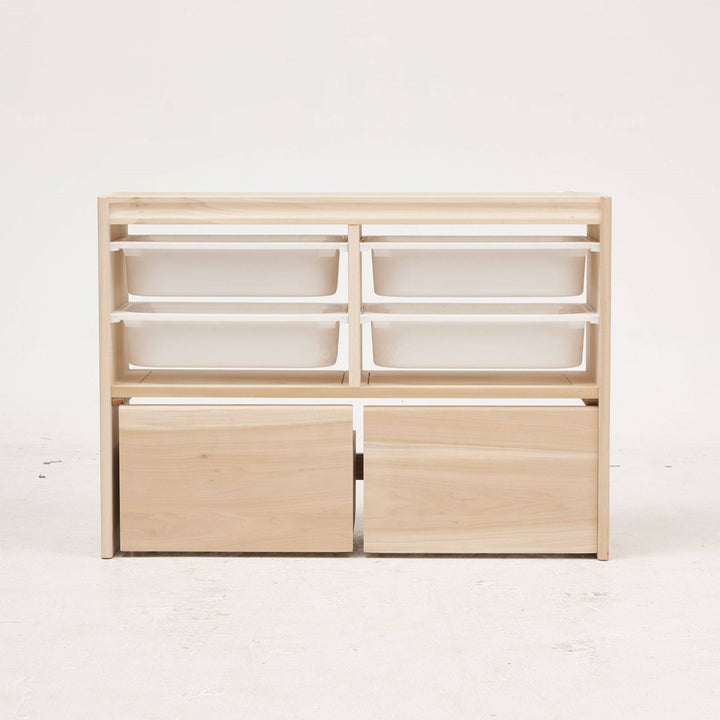 Scandinavian wood kids cabinet twinkle detail 5.