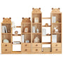 Scandinavian Wood Kids Bookshelf BEAR