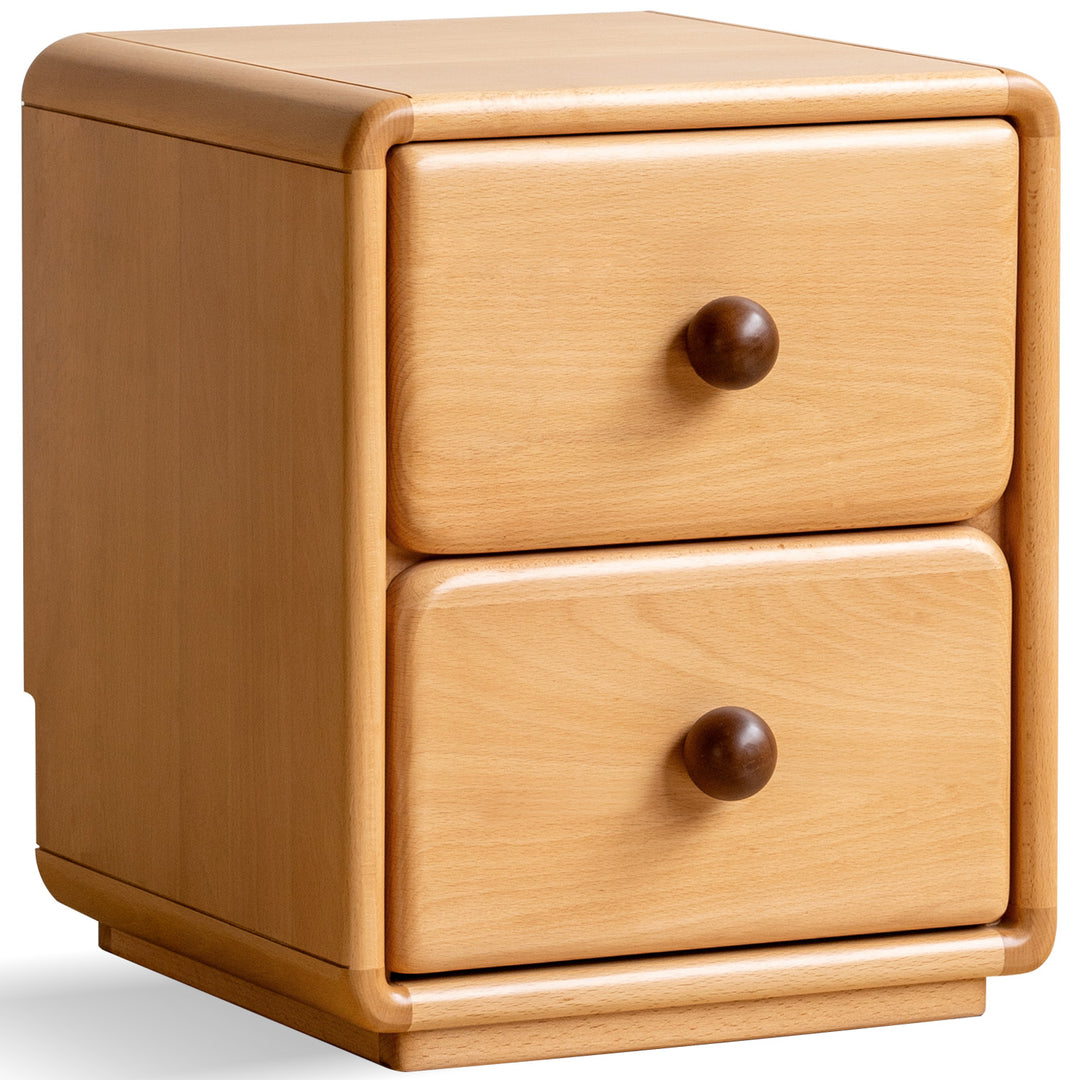 Scandinavian wood kids side table yunae conceptual design.