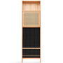 Scandinavian Wood Display Shelf CHIC SLIM