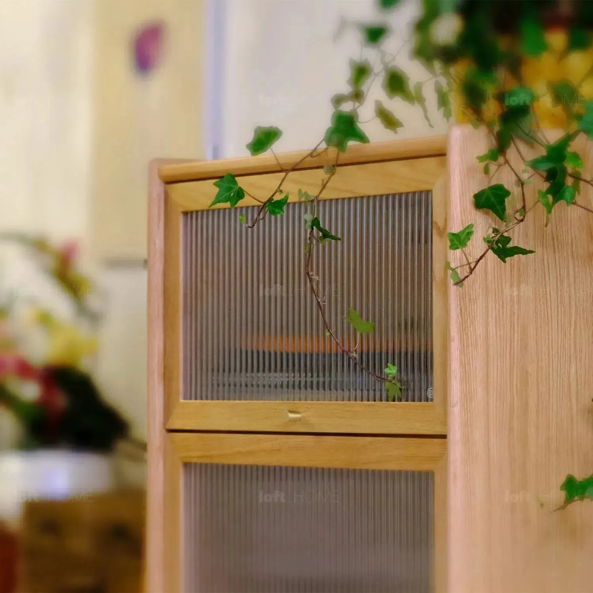 Scandinavian wood side cabinet urban detail 9.