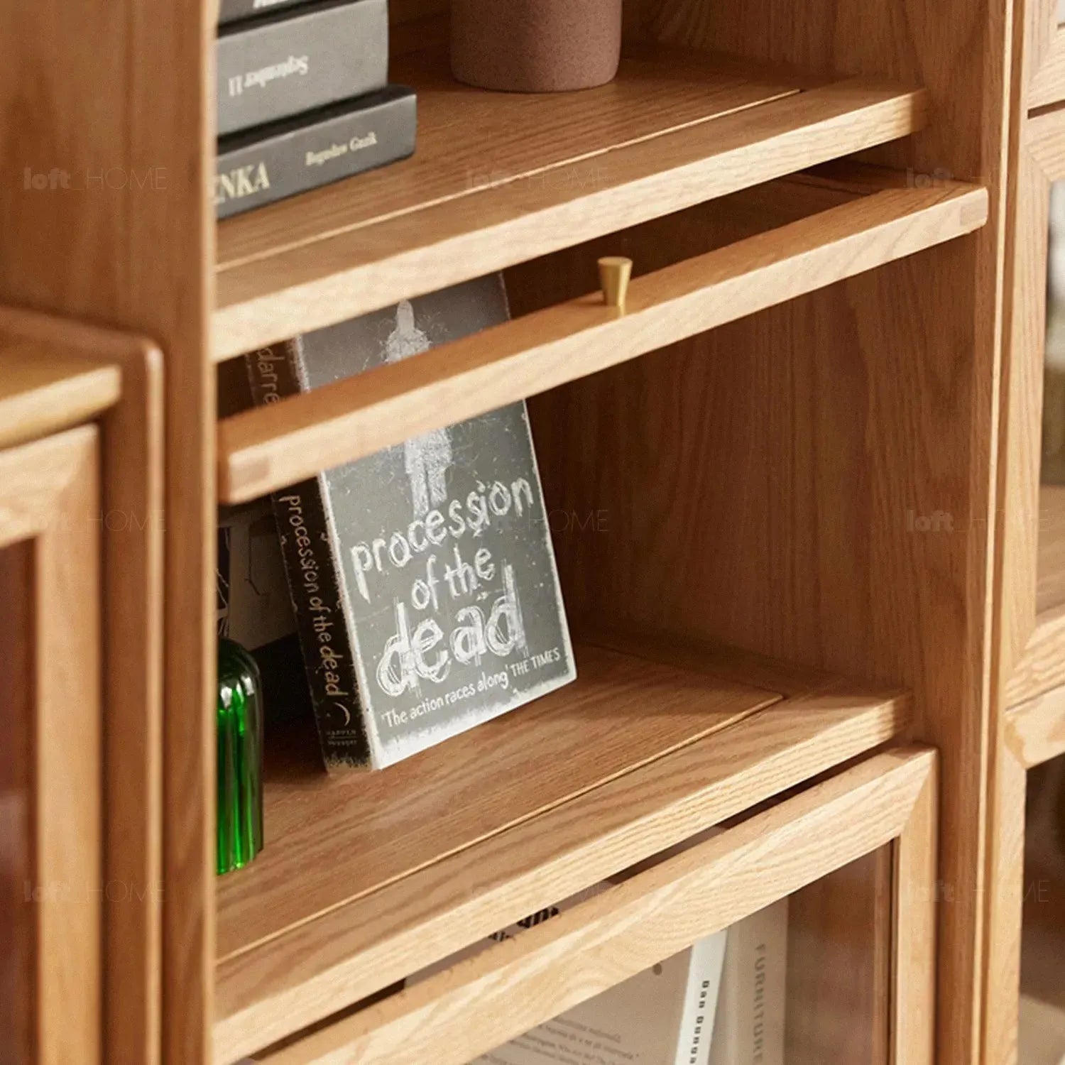 Scandinavian wood side cabinet winston detail 2.