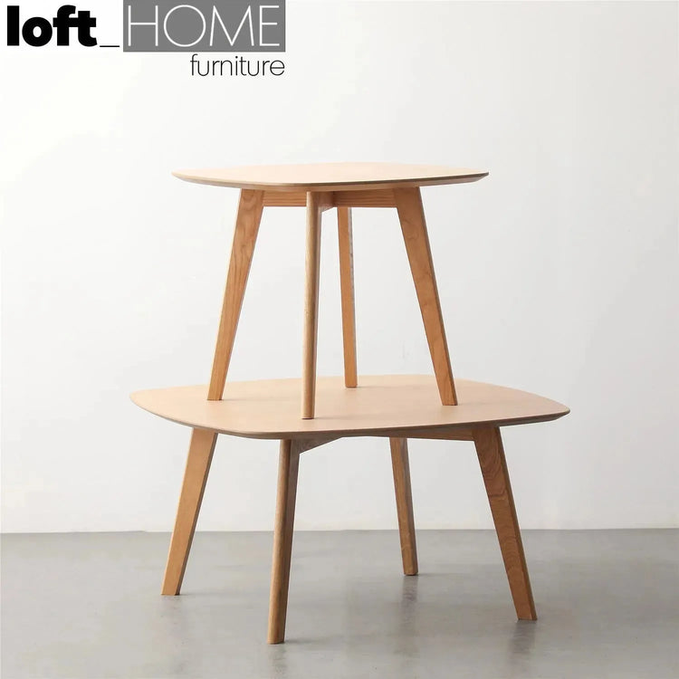 Scandinavian Wood Side Table DEAUVILLE Good to Know Preview-1