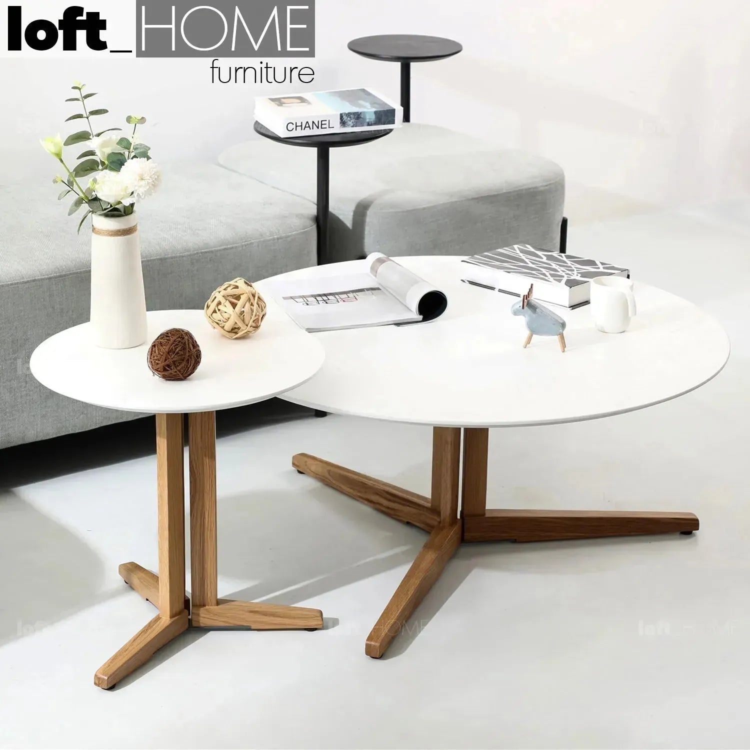 Nick Rable Modern Wood Side Table NICK – LOFT HOME