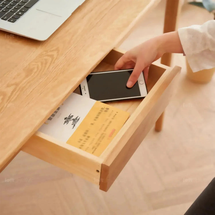 Scandinavian Wood Study Table BELLE Good to Know Preview-1