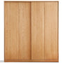 Scandinavian Wood Wardrobe BELLE SLIDE