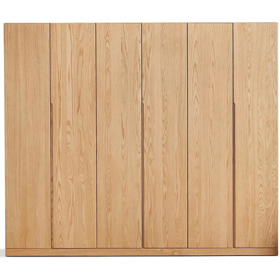 Scandinavian Wood Wardrobe BELLE