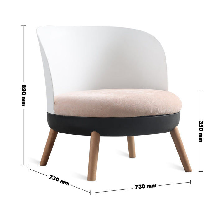 Scandinavianfabric 1 seater sofa makron size charts.