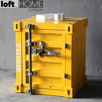 Industrial Steel Side Table CONTAINER Good to Know Preview-1