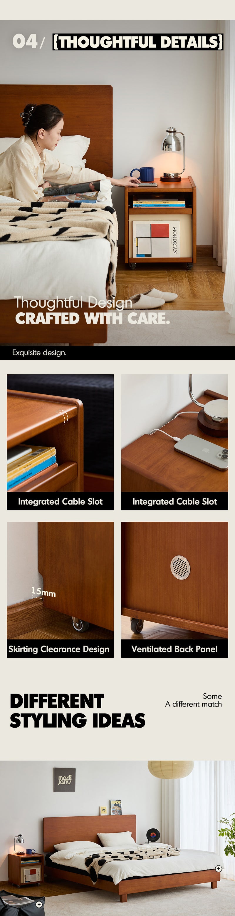 Bauhaus Boxwood Side Table MOONRISE Good to Know - 4