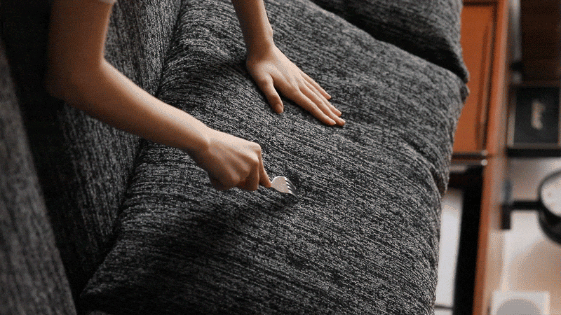 Bauhaus Boucle Fabric 3 Seater Sofa SONG Good to Know - 3