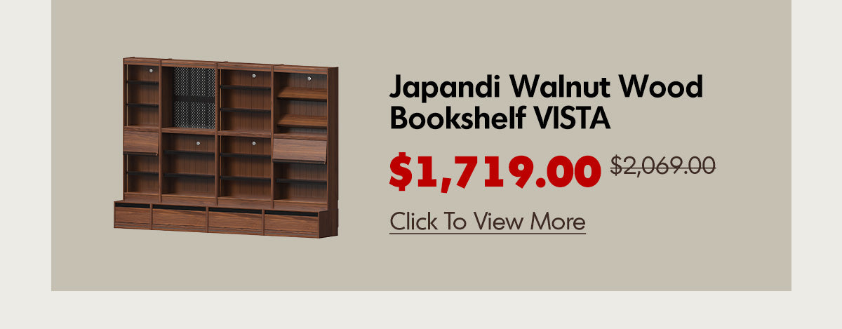 Japandi Walnut Wood TV Hanger SERENO Good to Know - 12
